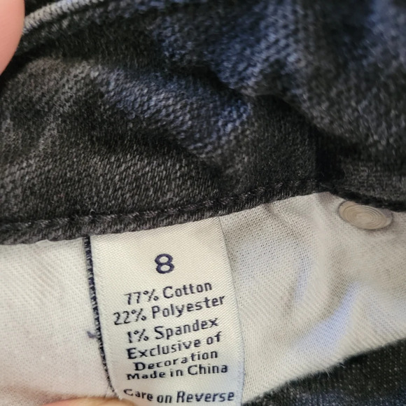 Simply Vera Vera Wang Faded Black Mid-rise Bootcut Jeans Size Women's 8 - Picture 11 of 11